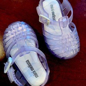 Mini Melissa jelly summer shoes